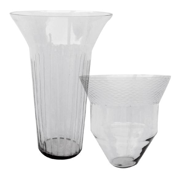 Crafted Glass Vases 2008 Li & Fung Portugal Vases set which explore the Indian glassblowing craft