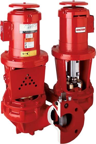 Series 430 & 438 Smart pumps for the commercial HVAC market. Armstrong Vertical In-Line pump, the best design for HVAC systems, introduced in1969.