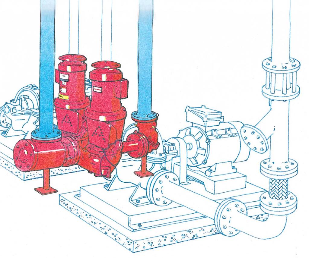 Armstrongest System Value Armstrong dualarm Vertical In-Line pumps, when installed with Armstrong Suction Guides 1 and Armstrong Flo-Trex combination valves, result in the greatest added value and