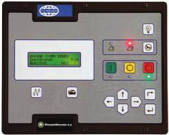 combine straight forward menu navigation with advanced metering and protection technology. This range of panels is used in automatic mains failure applications in conjunction with transfer panels.