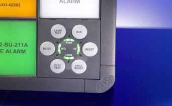 SECTION 11 WATCHDOG MONITORING LED S Watchdog LED s As alarm annunciators are used in safety critical applications it is important that that the functions of the annunciator are also monitored and
