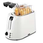001 CompactAll Toaster 7 adjustable browning degrees - Crumb tray 01.1000.01.001 Automatic shut