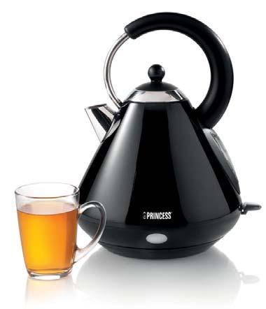 Kettle Stainless Steel Deluxe 1 L - Stainless steel housing 01.236000.01.001 Tea Twin 0,8 L - 360 degrees rotation 01.232113.