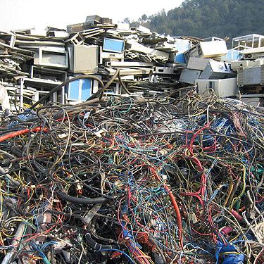 Problems Associated with E-waste Dangerous chemicals and metals from e-waste may leach into the environment Lead (Pb) - most significant concern Lead present in the solders used to make electrical