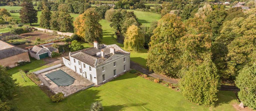 C B A OUTSIDE The gardens surrounding the house have been beautifully maintained and landscaped to create a parkland like setting, enjoying wonderful rural views in all directions.