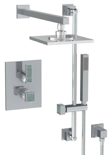 4- THERMOSTATIC SHOWER 1817 2250 2400 SS-TH2000 1/2" thermostatic valve w/ integral stops and 413 413 413 97-6.