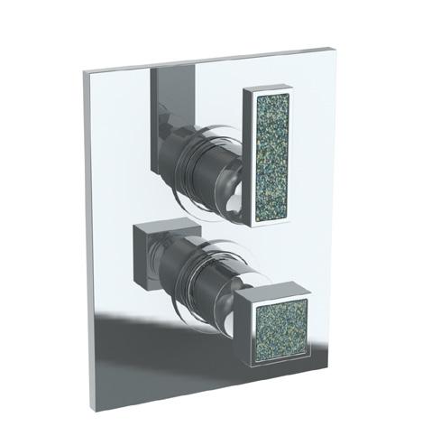 SHOWER TRIMMINGS FINISH CLASSIFICATION PRICING 97-THRMKT10- TRIM KIT ONLY FOR THERMOSTATIC VALVE Must order wall stops separately 606 697 806 SS-TH1000 1/2" thermostatic valve w/ integral stops and