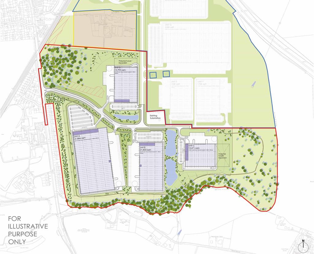 The Masterplan The plans will see the site transformed into a modern employment park.