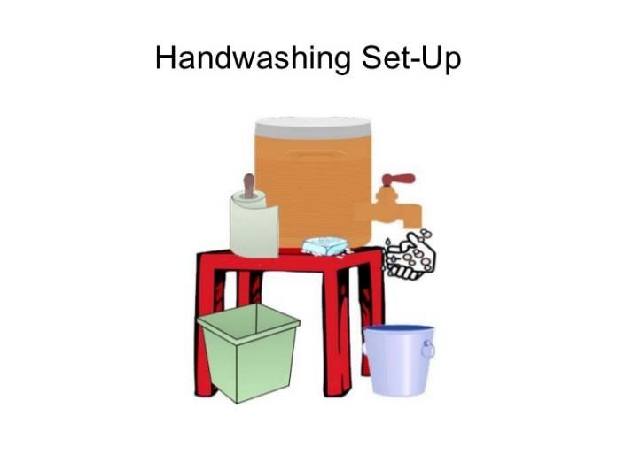 Handwashing Station A handwashing station capable of providing a continuous flow of warm, running water is required within each booth or unit, unless only prepackaged foods are being sold.