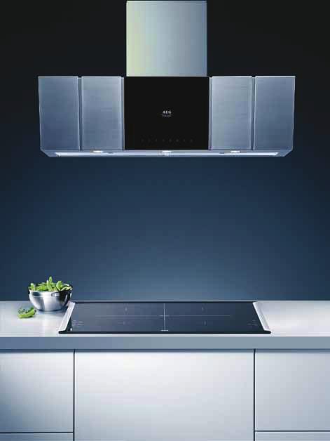 Hoods 69 For a peaceful kitchen environment. Perfect in form AEG-Electrolux has an extensive range of cooker hoods to suit all needs, whether you want to be discreet or make a bold design statement.