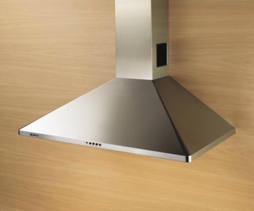 A classic design stainless steel hood with our highest specification motor.