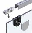 HELM 73 Accessories Accessories for HELM 73 - Sets 3 use of SmartStop possible HELM 73 silver finish To suit a single glass door up to 80 kg, door thickness 8 and 0 mm tempered/laminated safety glass
