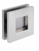 Hardware for Sliding Doors (Glass) Flush and Pull Handles KWS Flush Handles KWS 5250.