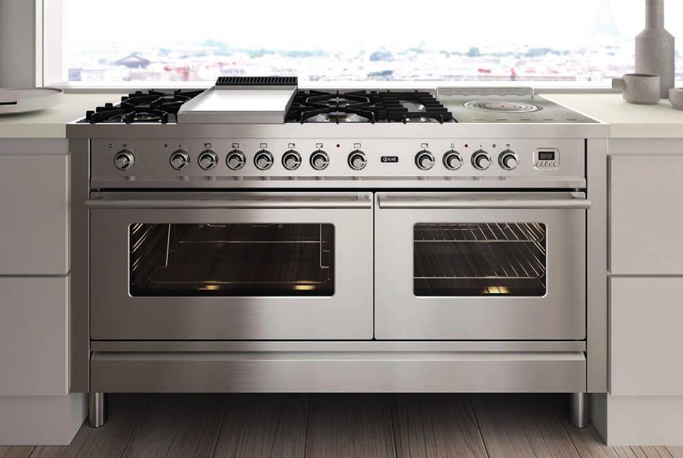 Roma Collection The Roma collection of range cookers are distinguished by their contemporary, Italian style.