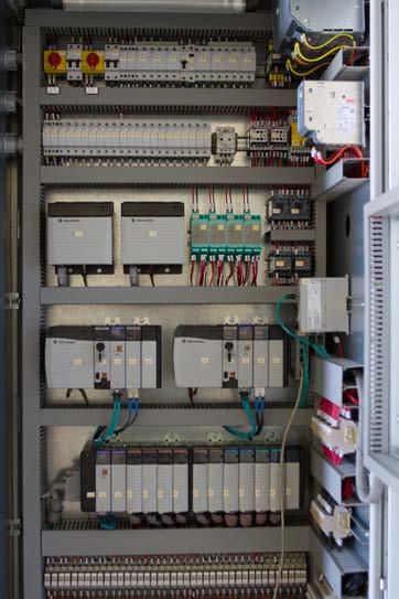 Standard PLC components for compressor and dryer Rockwell micro logic 850 and Contol Logix