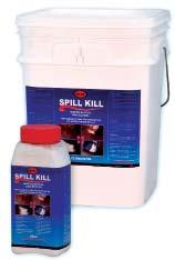 Cleanup and Solidification of Water Based Spills Spill Kill Water/Glycol is a granular, super absorbent polymer with the unique ability to absorb and retain large volumes of water and other aqueous