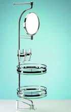 3kg 800 64 ø6 300 260 0 013 877 1 set Set contains: 1 rotating column 2 glass shelves 1 mug holder with 2 glasses 1