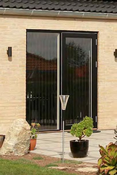 Big or small. Simple or more advanced. Outrup s patio door assortment matches all needs.