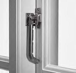 As standard, windows and doors from Outrup are fitted with strong security fittings.