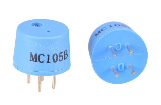 MC105B Catalytic Flame Gas Sensor Product MC105B adopts catalytic combustion principle, and its two arms of electric bridge consists of a test element and a compensate element.