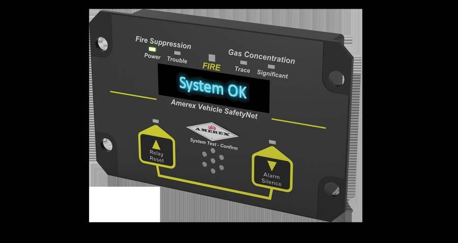 Programmable discharge and alarm relays Features of the SafetyNet panel Full network ability to add