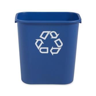 + Recycling How-To s Classrooms, Offices, and Hallways 1. Place a recycling bin next to any trash bin for a 1:1 ratio. 2.