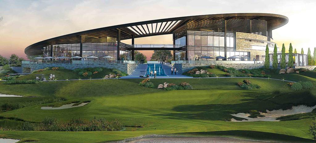 The Trump experience In addition to the spectacular golf course, the Trump International Golf Club Dubai will also feature the largest clubhouse of its kind in the emirate.