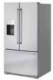 10 FRENCH DOOR REFRIGERATORS French door counter-depth refrigerator 19.5 cu.ft. $2499 Stainless steel. 802.887.57 French door refrigerator 25 cu.ft. $2499 Stainless steel. 303.779.