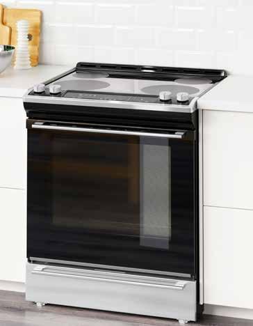 LARGE OVEN Our ranges boast large ovens and multiple levels so you can fit several dishes at