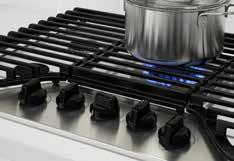 generating high heat needed for rapid boiling, searing and frying Infinite heat setting controls to suit your needs A heat indicator shows
