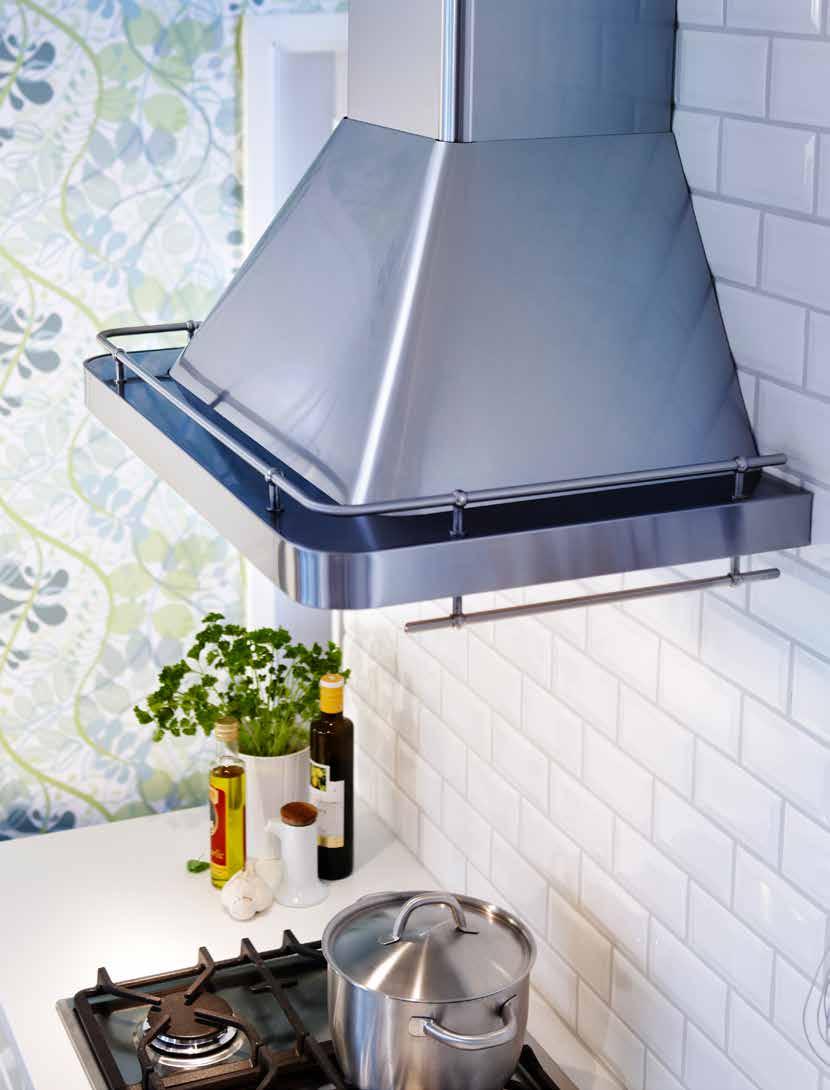EXTRACTOR HOODS Not only does an extractor hood keep the kitchen free of steam, grease and cooking smells, it s also an important design element.