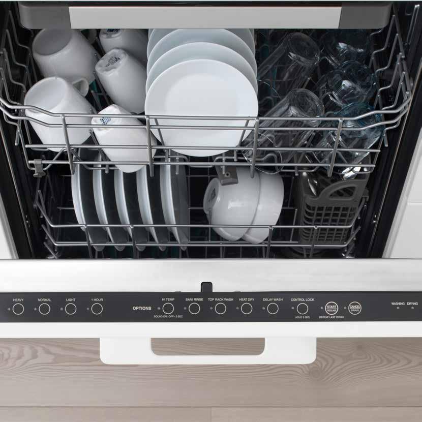 Save water the easy way. You save a lot with a dishwasher.