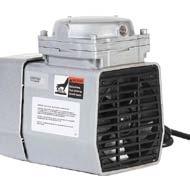5U, FS & FSE Models Can be wired for 110/120 or 220/240 VAC Gast Compressor 110/120