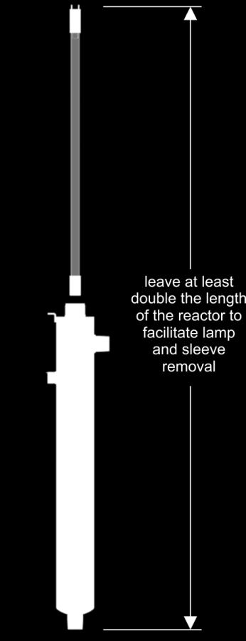 Step 2: The use of a by-pass assembly is recommended as it will allow you to isolate the UV reactor. This will allow for easier access in case maintenance is required (See Figure 3).