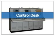 degree of protection, the switchboards offered are in Fixed type configuration with single front design. PLC Panels Control Desk We also manufacture wide range of PLC panels for various industries.