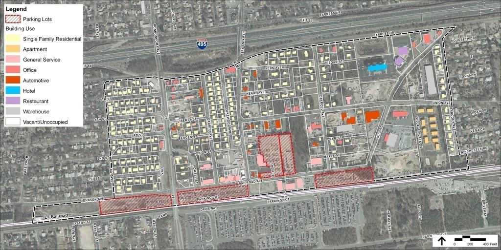 Ronkonkoma Hub Transit-Oriented Planning Study Study Area Data sources: Aerial Imagery I-3 Imagery Prime