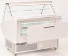 Magnetic gaskets ensure a perfect seal Three level display Preparation counter built in Automatic defrost No plumbing required, auto evaporation of defrost water Easy to clean surfaces and attractive