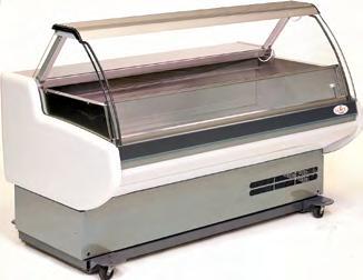 Frozen B2F Display Freezer Limited Quantity Available Top hinged glass, hydraulic arm support Easy access for loading, setting of display and cleaning Euro style front and side glass *Note: No