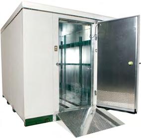 Cold Rooms Ready Built Cold Rooms All-Weather exterior Internal light Internal glow in the dark safety handle