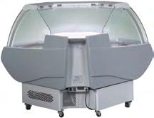 Refrigerated B Corner 90 Corner B Corner - Back View Automatic defrost Heater pan evaporation (no plumbing required) Built in preparation counter Easy to clean surfaces Forced air cooling Fully self
