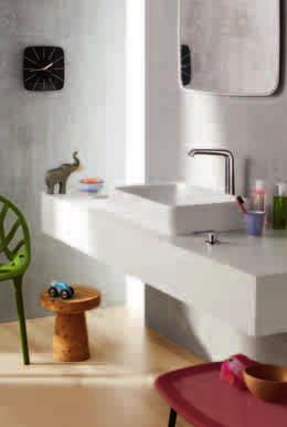 In fact, the combination with an undercounter wash basin offers plenty of possible