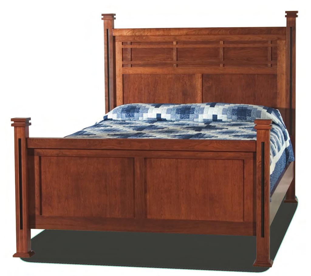 Parker Mission PK-PB Cherry Washington Cherry Stain THE PARKER MISSION LINE of bedroom furniture is the height of modern elegance.