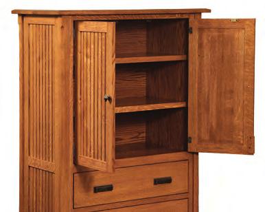 Armoire also available. See page 5.