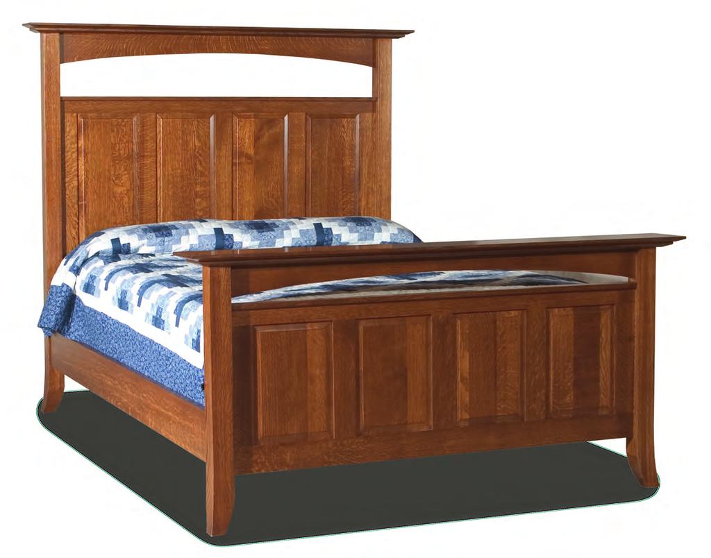 Shaker Hill S-HILL-HB65 MIchaels Cherry Stain S-HILL-FB34 70 THE SHAKER HILL LINE of bedroom furniture combines traditional Shaker and modern flairs for a striking yet simple elegance.