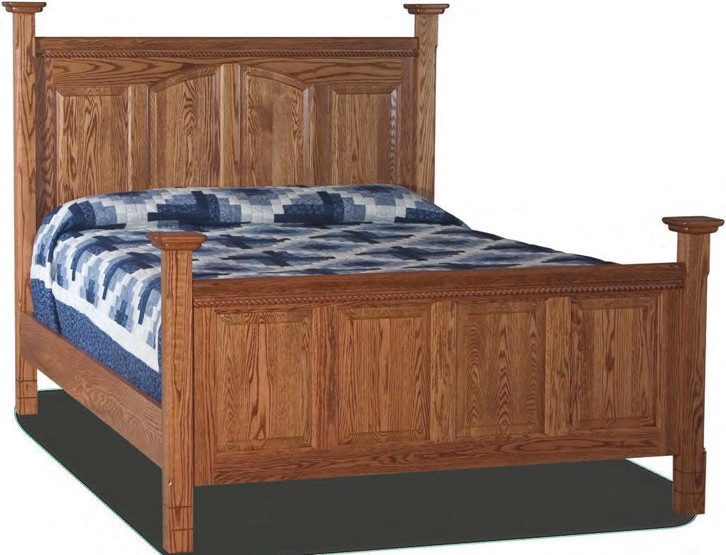 West Lake WL-HB59 Oak WL-FB34 West Lake Low Footboard 78 THE WEST LAKE LINE of bedroom furniture creates a striking blend of modern and old-fashioned beauty.