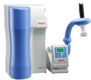 Package includes Barnstead GenPure xcad Plus water system, one xcad remote dispenser, feed water pressure regulator, wall mounting bracket, ultrapure polishing cartridge, sterile final filter, UV