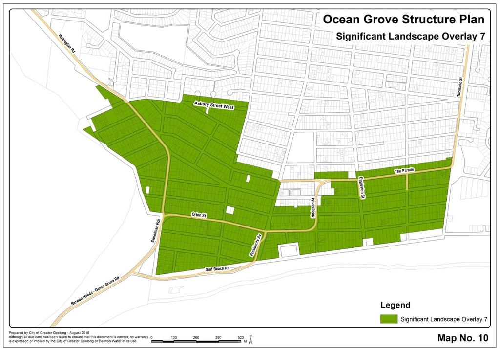 Design and Development Overlay Schedule 14- Dwellings over 7.5 metres in areas with access to views (DDO14) DDO14 is the overarching planning overlay affecting built form in the town.