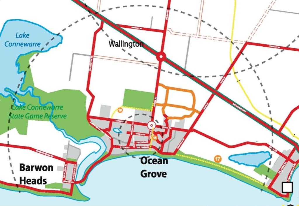 The prioroity projects will require to have regard to the surrounding sensitive environments and in particular the priority project identified between Point Lonsdale and Ocean Grove along the Buckley