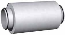 operating pressure 1.0 Mpa. Max. operating temperature C. Duct silencer RDLD The silencer is a straight circular duct silencer with mm mineral wool filling. Duct connections have rubber seals.