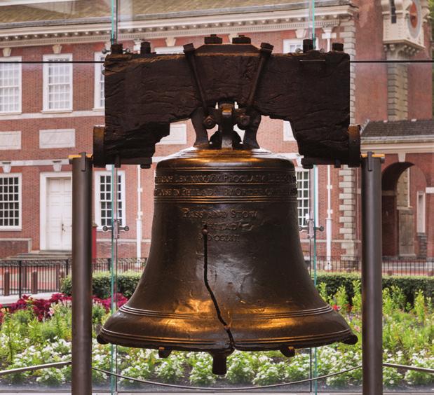 See the iconic Liberty Bell on your Philadelphia City Tour DAY 1 WEDNESDAY, SEPTEMBER 12, 2018 Travelers arrive today by 5 p.m. at their leisure.